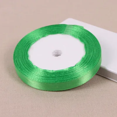 Fruit green 25Yards/22Meters/Roll 6mm~50mm Width Polyester Ribbons Cake Gift Box Wrap Ribbon Accessories Handmade DIY Material | Дом и сад