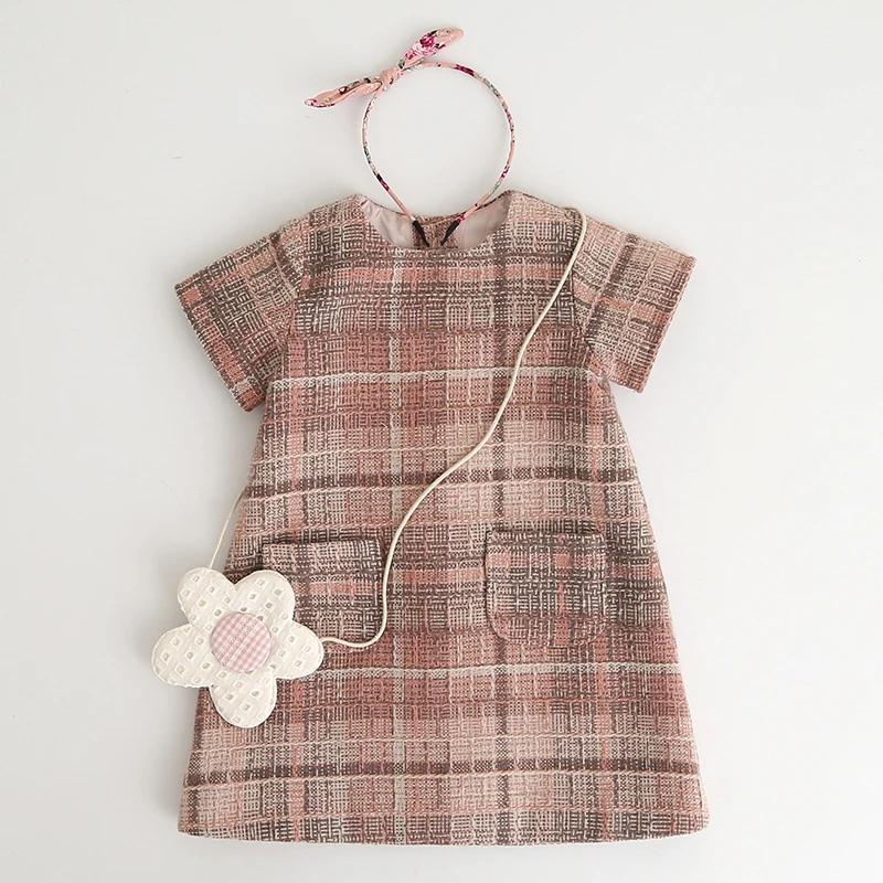 Платье для девочки Bear Leader Весенняя брендовая одежда девочек без рукавов с