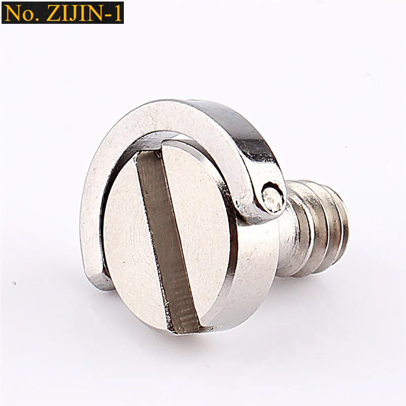1/4 inch Screw D-Ring For Camera Tripod Monopod Quick Release Plate Baseplate Rig QR Accessories | Электроника