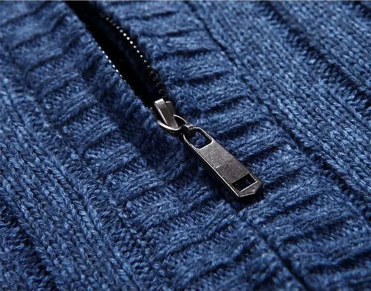 

Clothes for Men 2020 knitting Sweater Men Plus Velvet Vest Male Loose Winter Fashion Casual Men Turtleneck Sweater