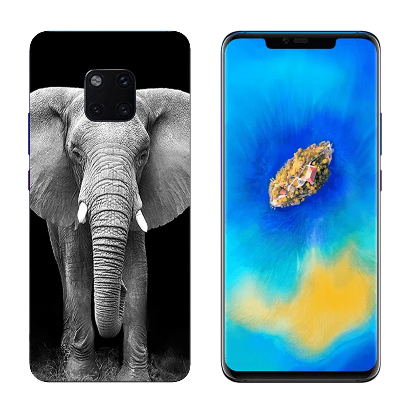 Капа для huawei Коврики 20 Pro Ультра тонкий силиконовый Мягкий задняя крышка 6 39