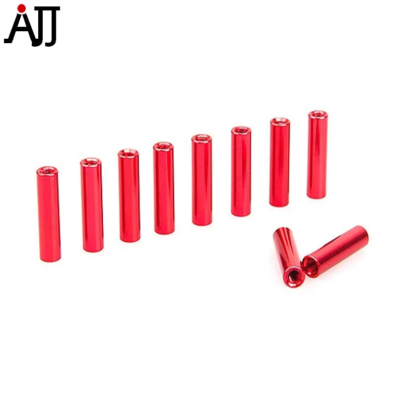 10 шт. Rctimer M3 алюминиевая стойка M3x25 мм M3x20 мм m3x18 мм m3x15 мм M3x13 мм M3x10 мм мама для монтажа Мини FPV гоночного дрона