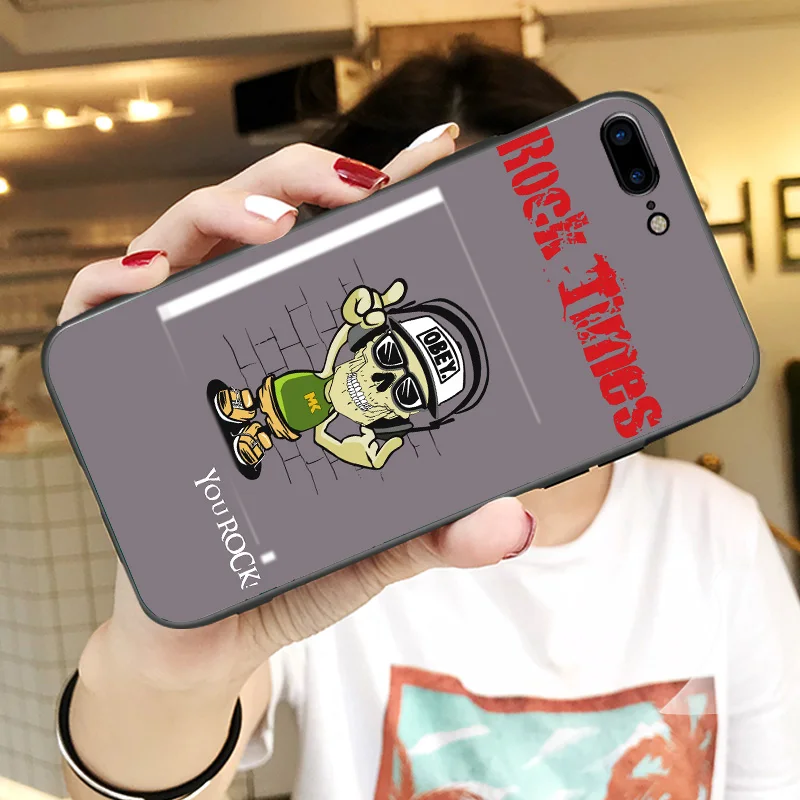 S-LiFeng Новый мягкий чехол для iPhone 7Plus 7 8Plus X Xs Max XR 6 6s Plus 5 5S SE чехлы телефонов Coque Shell |