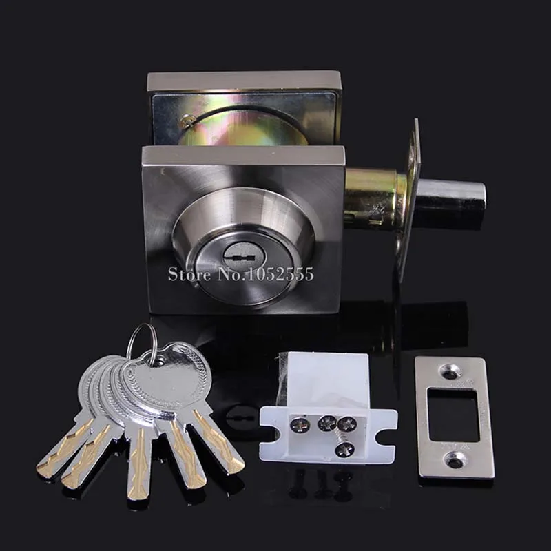 

High Quality C-level Mortice Znic Alloy Door Lock Invisible Door Lock Bathroom Room Door Deadbolt + 5 Keys Security Lock K118