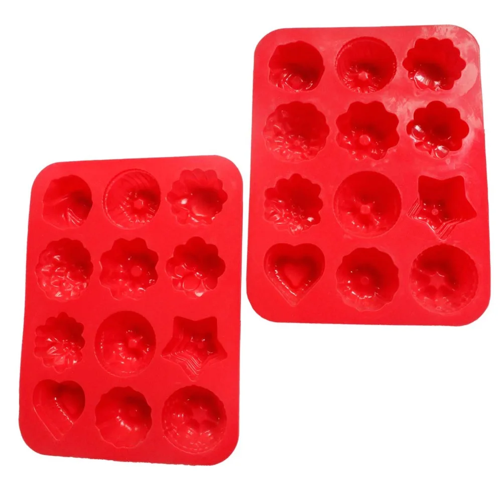 Силиконовые антипригарные формы для хлеба zicom набор из 2 цветов форма шоколада