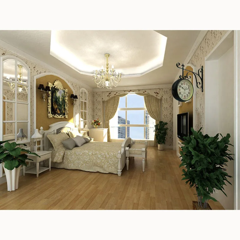 Винтажные металлические двусторонние настенные часы Saat из кованого железа