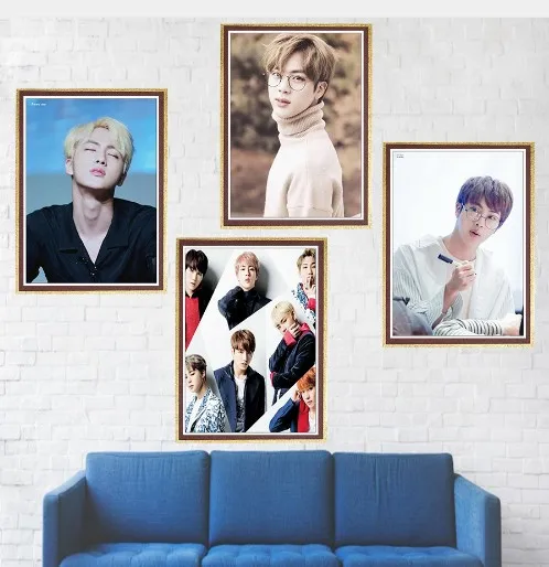 Полный квадратный горный хрусталь мозаика Kpop Bts Bangtan мальчики JIN 5d diy Алмазная