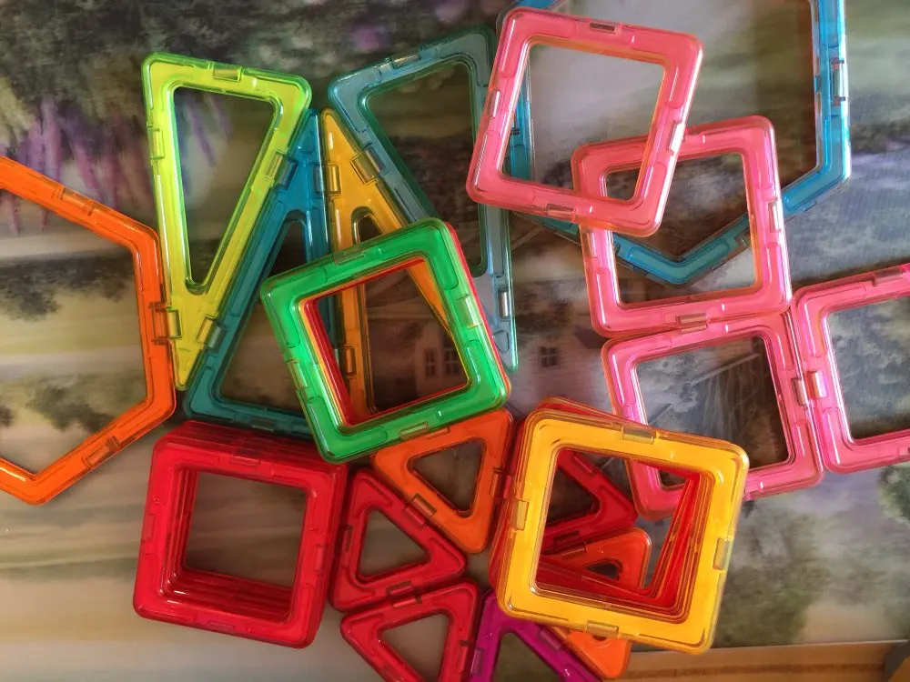 100 шт. Большие размеры магнитных блоков модели и строительные блоки игрушка