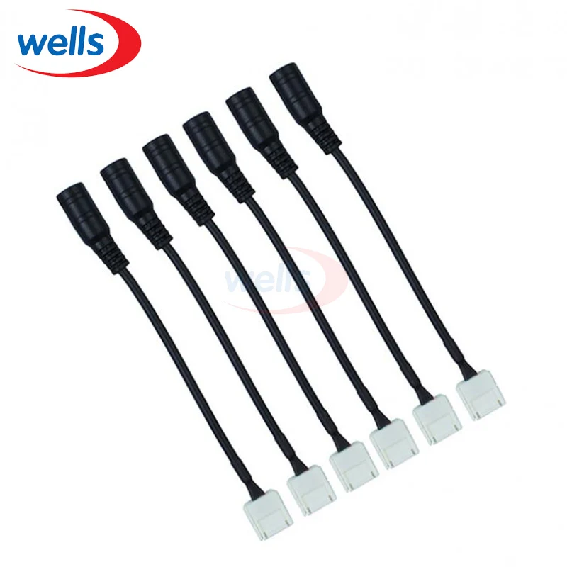 100 шт. 2 контактный разъем для светодиодной ленты 10 мм адаптер одноцветной 5050|led strip