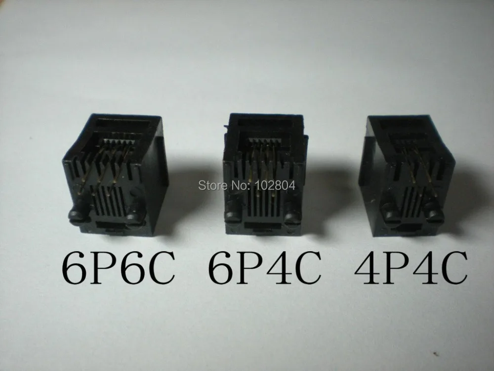 Черный 4P4C с фланцевым верхним входом Модульная сеть 120 шт. в партии|jack p|jack in a box