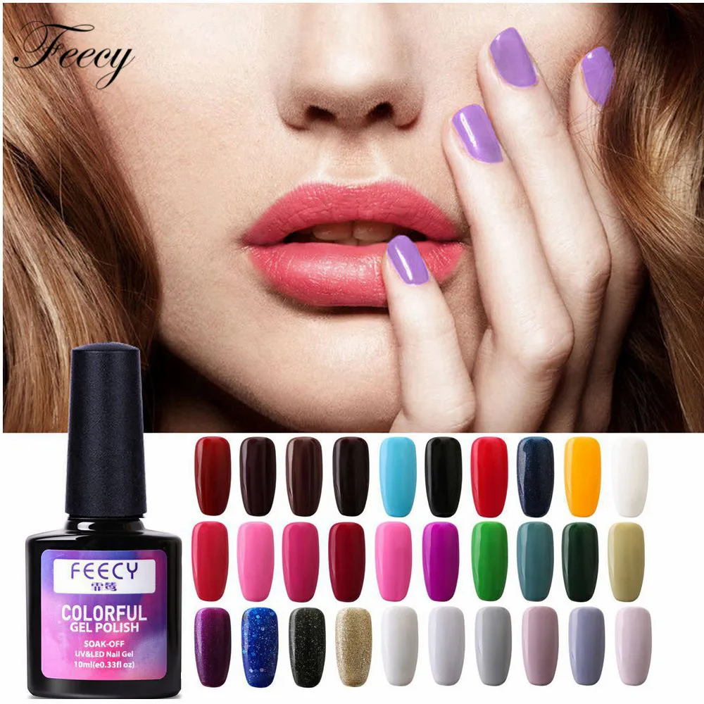 Gel Nail Polish Soak Off UV LED Gel Varnish Wipe Top Coat Color Nail Gel Polish DIY Nail Art Lacquer Manicure Nail Art Tool