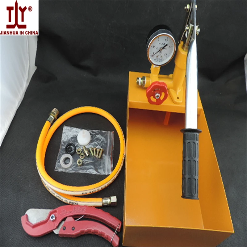 Hand tool manual pressure test pump Water testing hydraulic 2.5mpa/25kg movement vacuum water | Строительство и ремонт
