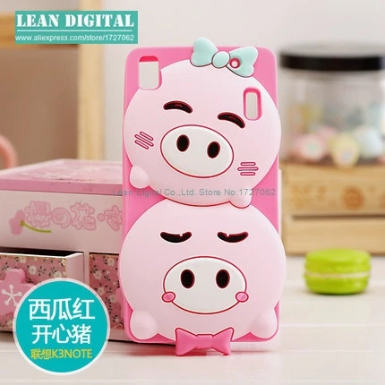 Телефон чехол k3 Note милый 3D комикс силиконовая резина защитное задняя часть для