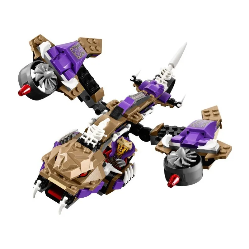 Совместимость Legoe giftse 310 шт. 10321 Anaconda хищников вертолет оружие Ninjagoe Гром Мечник