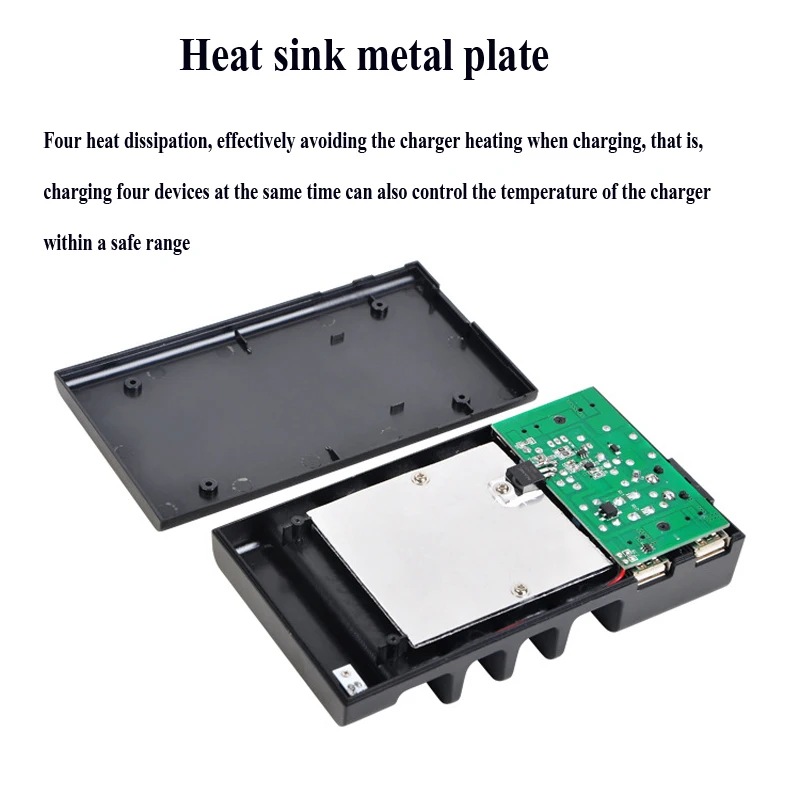 

Multi-function mobile phone charger 4 USB mobile phone tablet charging stand