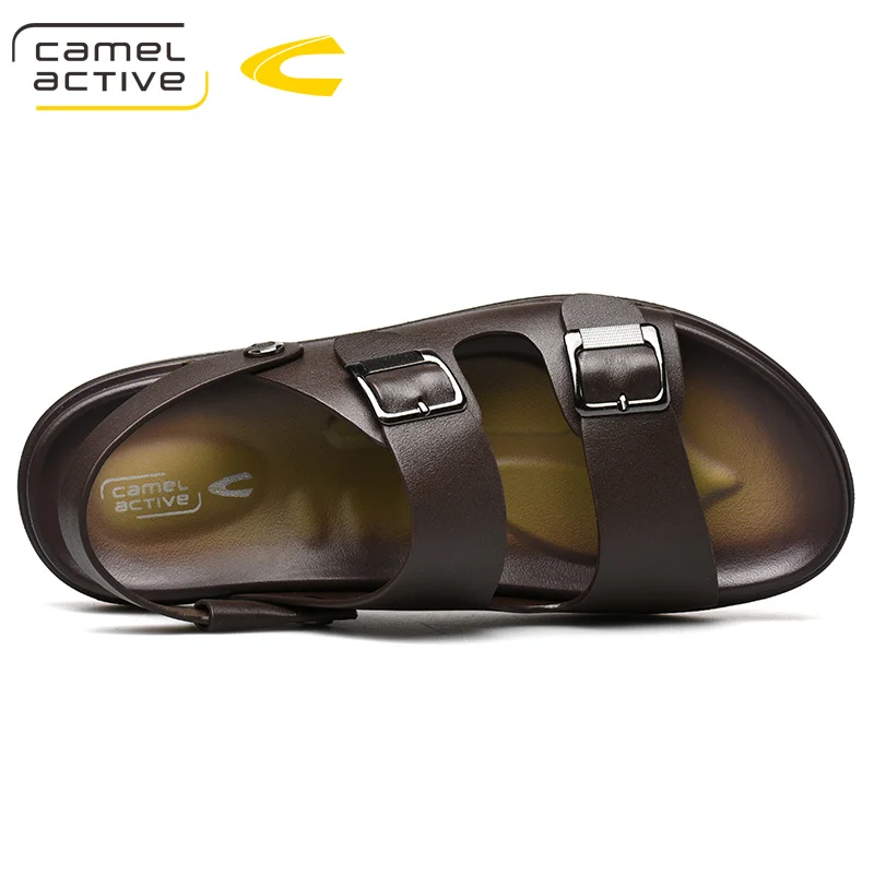 Сандалии Camel Active из натуральной кожи быстросохнущие летние качественные