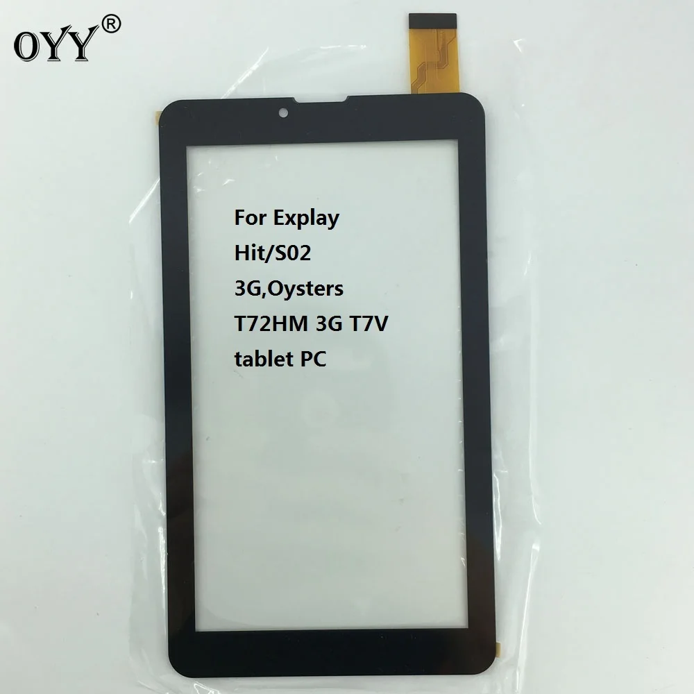 5pcs 7'' inch P031FN10869A Touch Screen Panel Sensor For Explay Hit/S02 3G,Oysters T72HM 3G T7V tablet PC