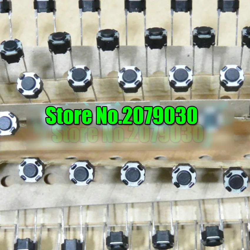 6x6x4 3 сенсорная кнопка переключения 2P круглая DIP для Panasonic 6*6*4 100 шт./лот|button switch|button