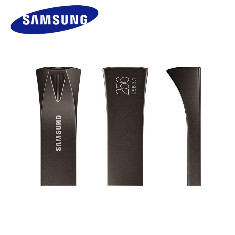 USB флеш накопитель SAMSUNG BAR PLUS объемом памяти 32 Гб или 64 ГБ 128 256 USB3.1 до 300 МБ/с. pendrive