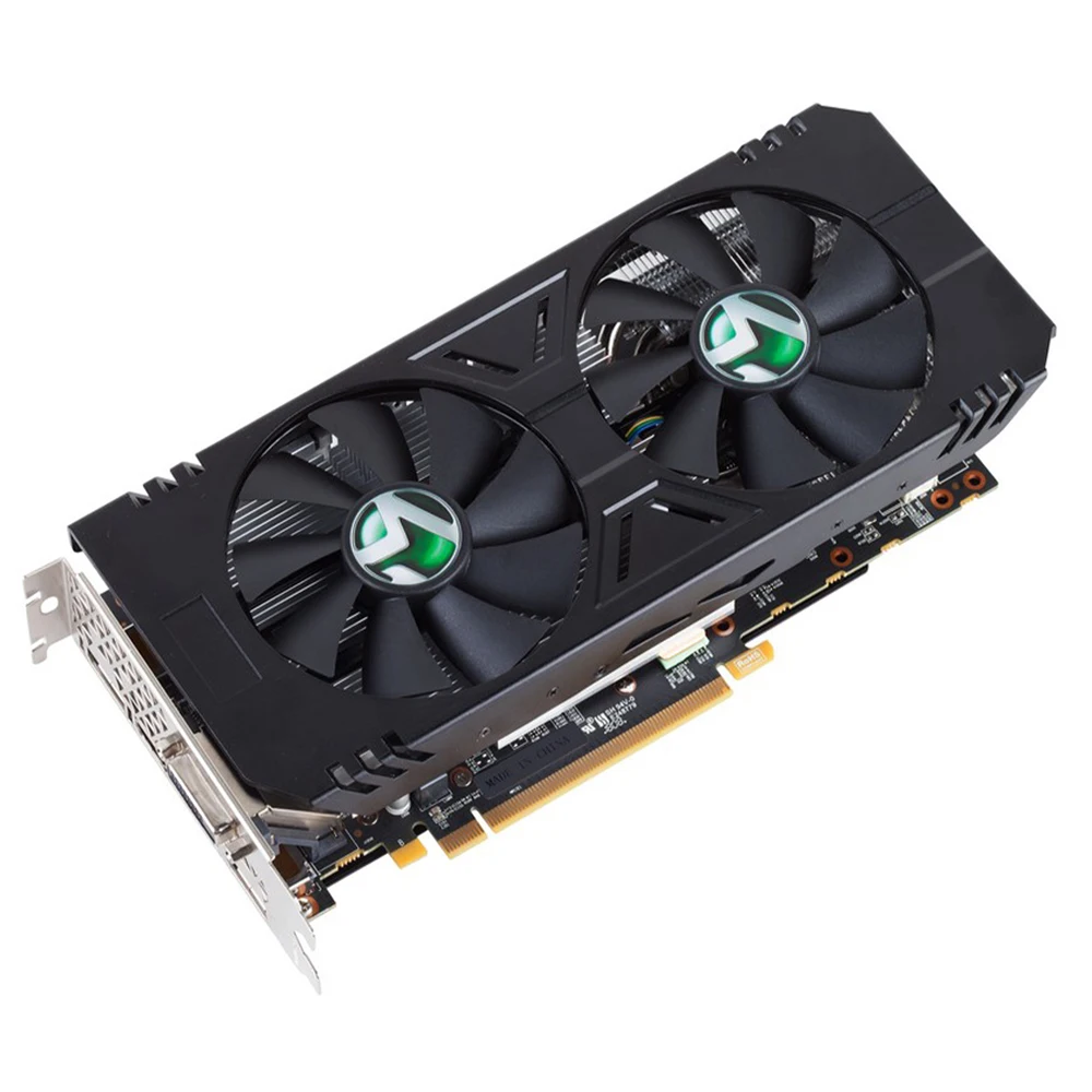 Новый MAXSUN RX570 4 г Графика карты GDDR5 256bit HDMI + DP DVI * 2 7000 мГц PCI Express 3 0X16 2048 единиц DirectX 12