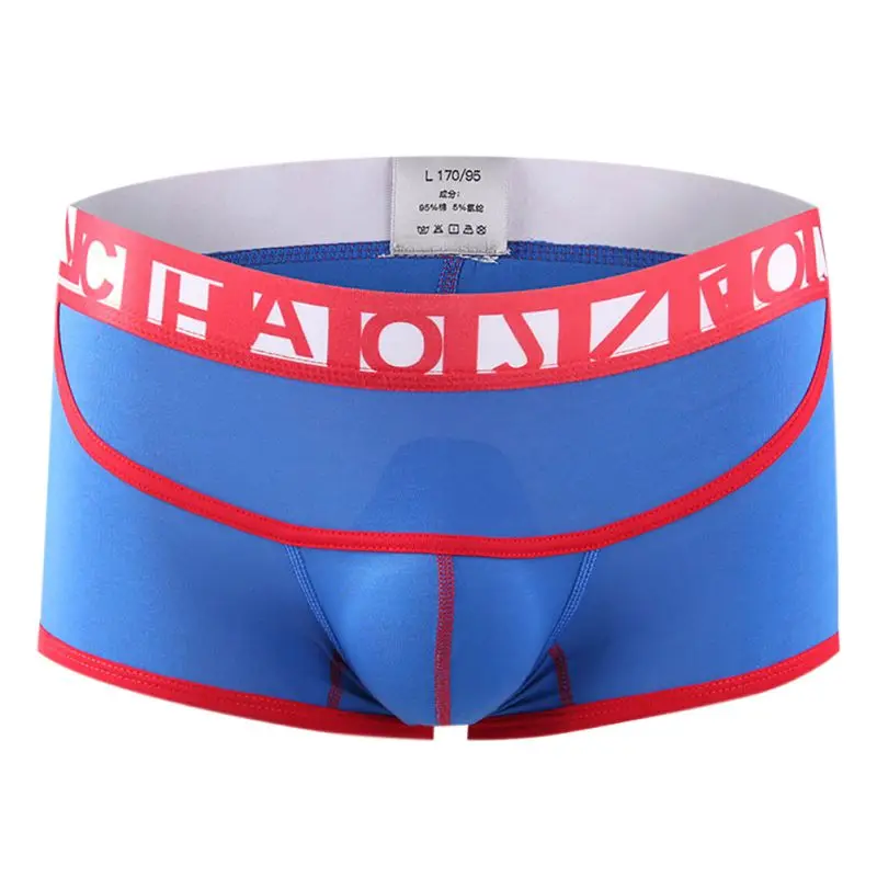 Фирменное Мужское нижнее белье мужские трусы с сеткой под брюки Cueca Masculina U Pouch