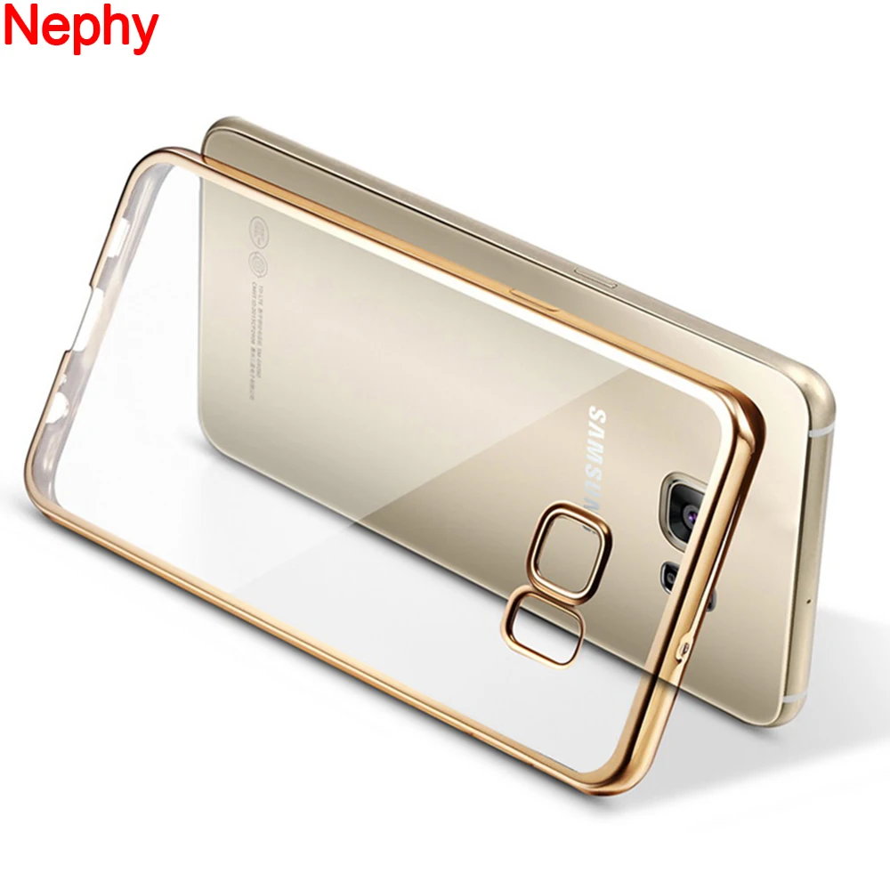 Мягкий силиконовый чехол Nephy из ТПУ для Samsung Galaxy S3 S5 Neo S6 S7 Edge S8 S9 Plus Note 3 4 5 8 Duos задняя