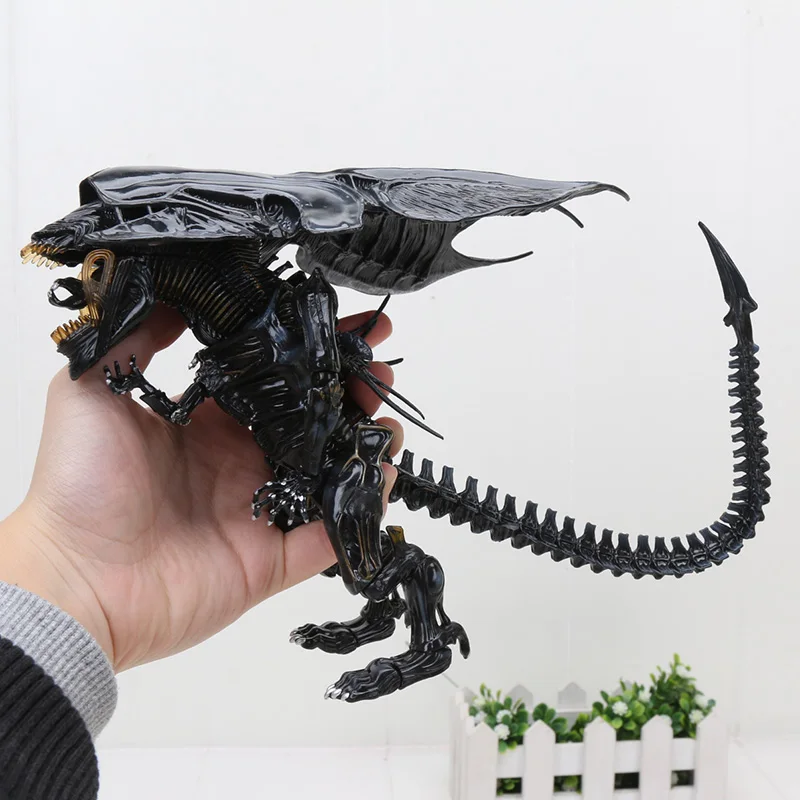 NECA Alien Hybrid Matel фигура 047 Queen ПВХ экшн фигурка Коллекционная модель игрушка|Игровые