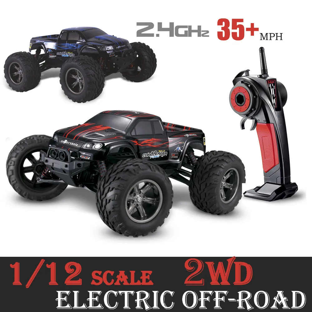 Внедорожник GPTOYS RC S911 масштаб 2 4 г внедорожник Supersonic Explorer Monster с колесами
