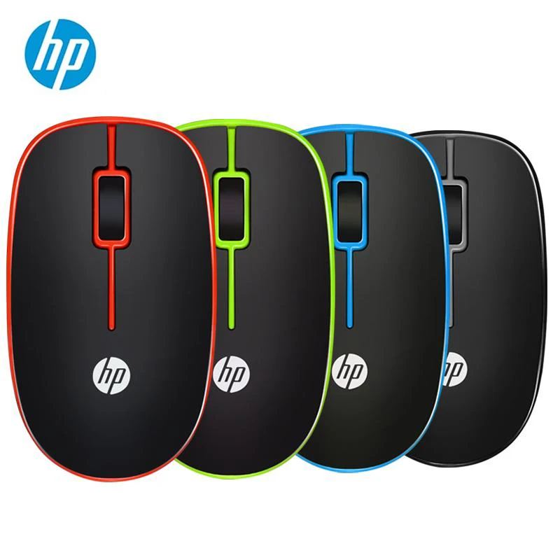 HP S1500 Бесшумная беспроводная мышь для офисного ноутбука портативная