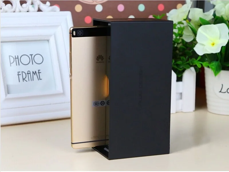 Оригинал Huawei Ascend P8 Hisilicon Кирин 930 Окта основные Android 5.0 3 ГБ RAM 16 ROM 13MP 5.2 &quot1080 P FDD LTE 4 Г
