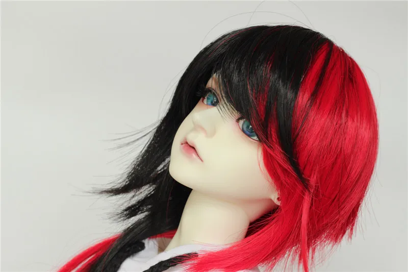 Модные длинные вьющиеся синие волосы парик для 1/3 1/4 1/6 BJD куклы Фиолетовый Цвет Горячая Распродажа аксессуары для куклы ручной работы игрушка