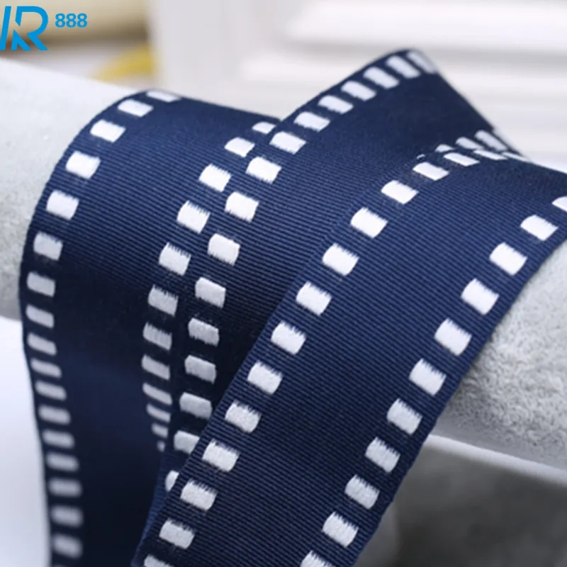 Репсовые ленты в горошек 40 мм/4 см|handmade tape|ribbon diyrib ribbon |