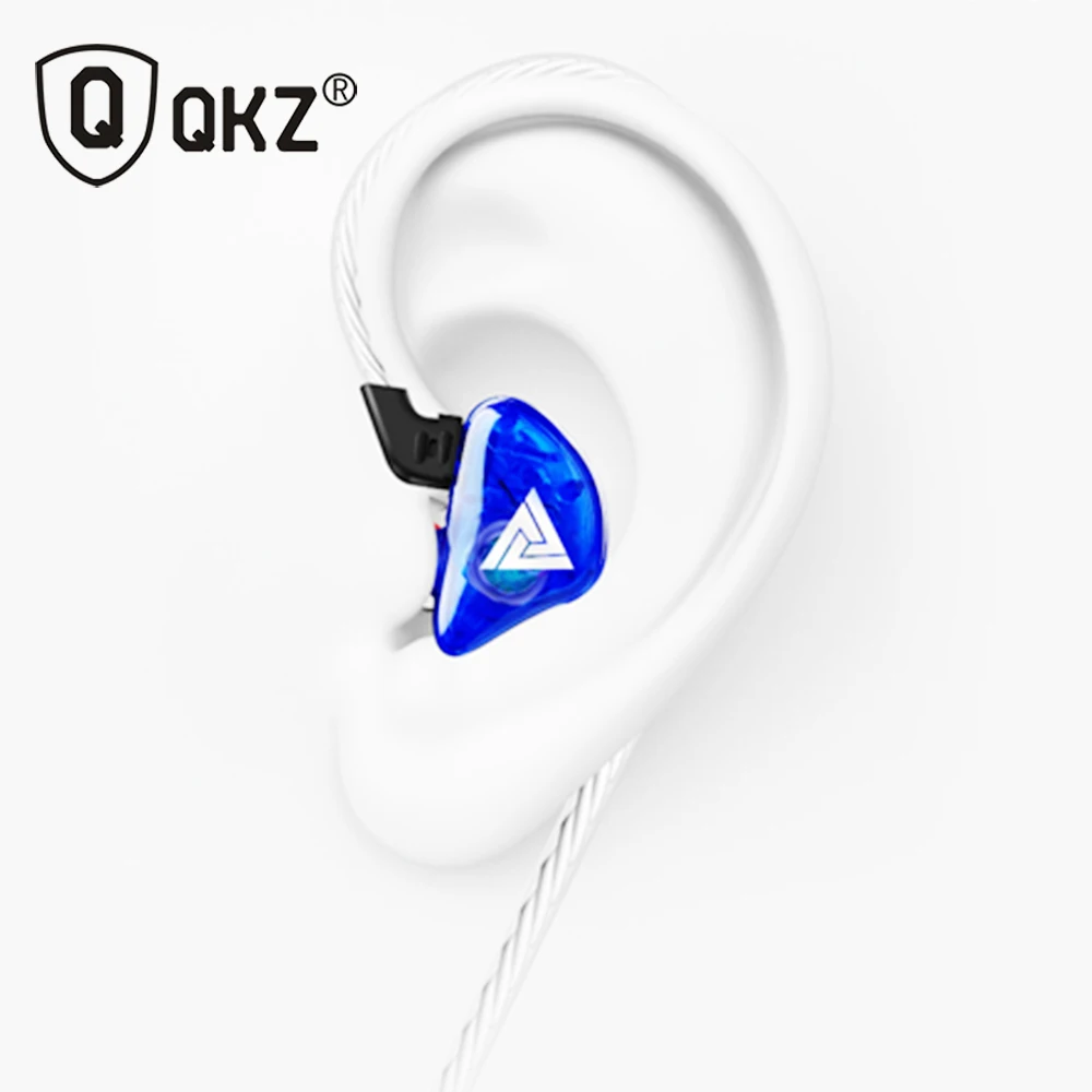 QKZ наушники спортивные стерео для Apple Xiaomi Samsung Музыка сотовый телефон Беговая