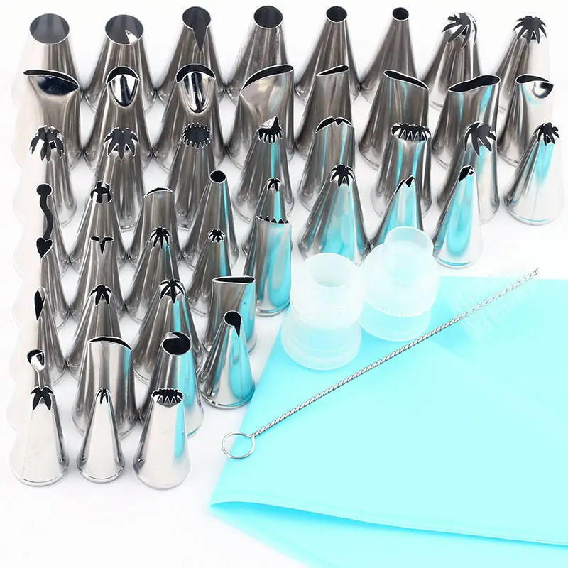 

52 шт./компл. силиконовая насадка для глазировки торта, аксессуары для кухни