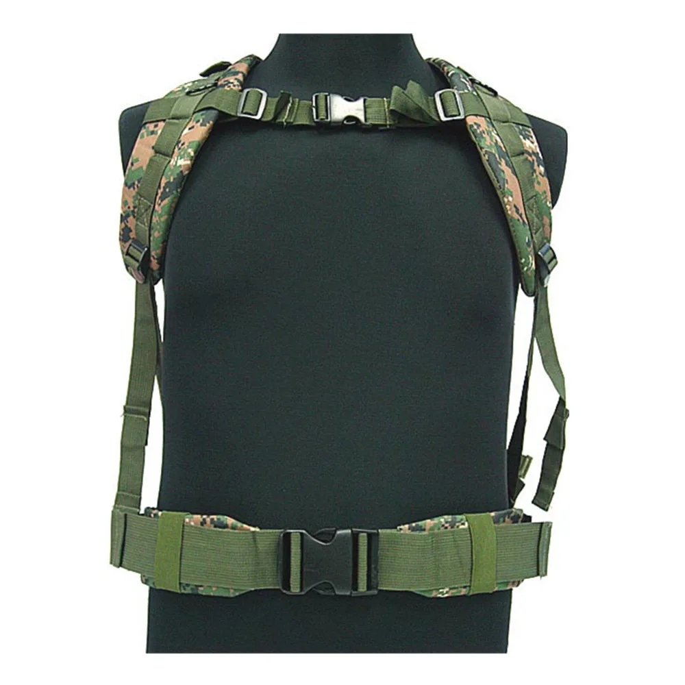 

Men and women military backpack Airsoft Tactical 3-Day Molle Assault Backpack Bag OD BK Digital Camo