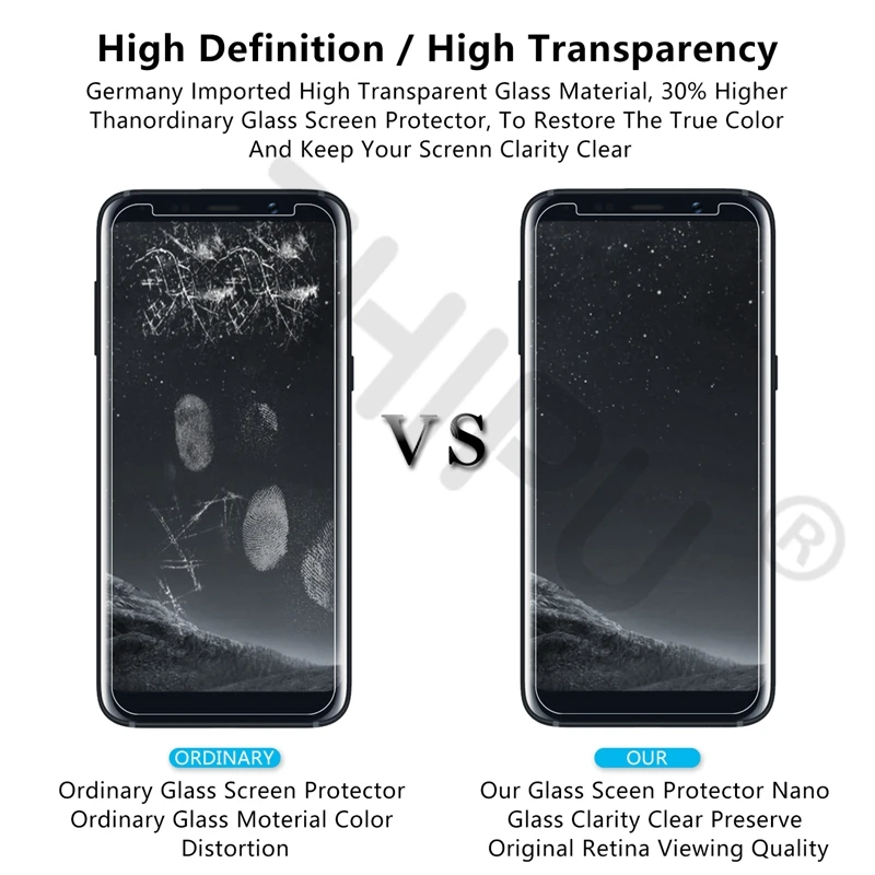 2 шт./лот закаленное Стекло для BLUBOO S8 5 7 дюймов Экран протектор Защитная пленка