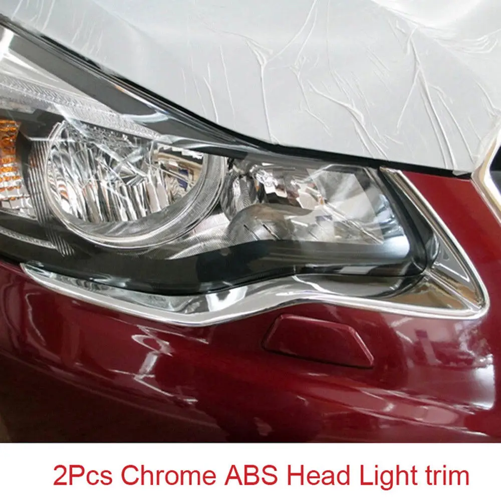 Передняя фара для бровей век Накладка Subaru XV Impreza Hatchback 2012 2014|headlight eyebrows eyelids|eyebrow