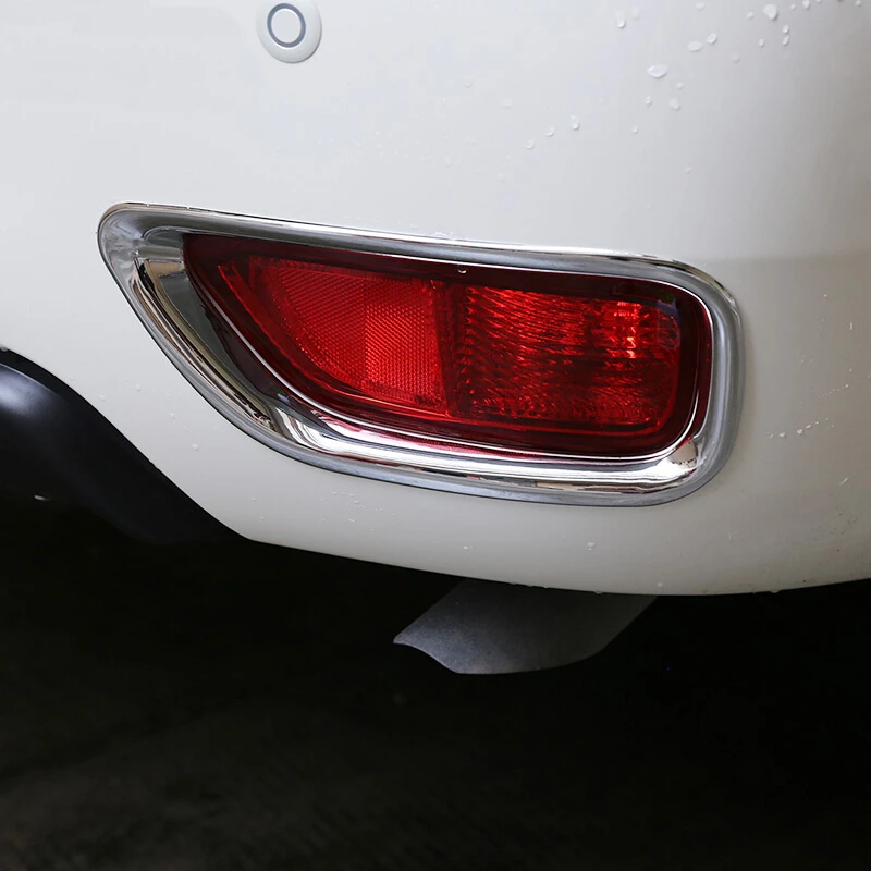 2 шт. хромированный автомобильный абажур из АБС-пластика для NIssan патруль Armada Y62 2017