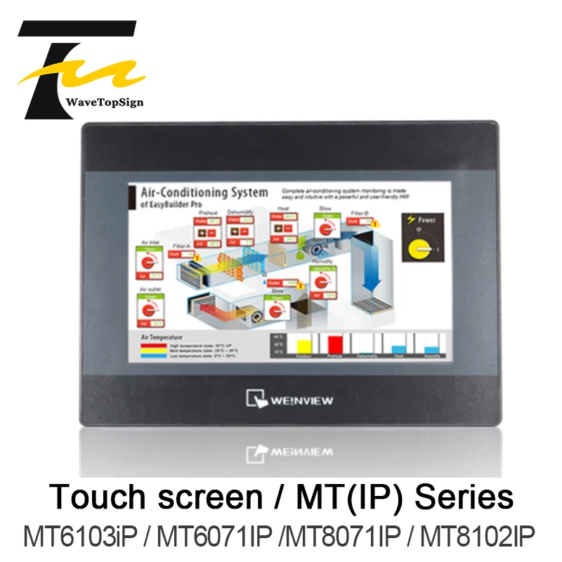 Weinview сенсорный экран MT IP Series MT6103iP MT6071IP MT8071IP MT8102IP 7 дюймов 10 + кабель для загрузки