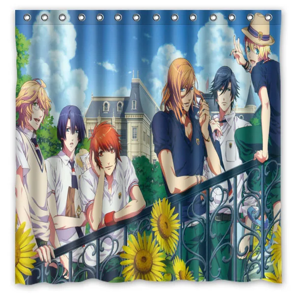 Uta no Prince Sama DIY водостойкие занавески для ванной комнаты плесени стойкие на заказ