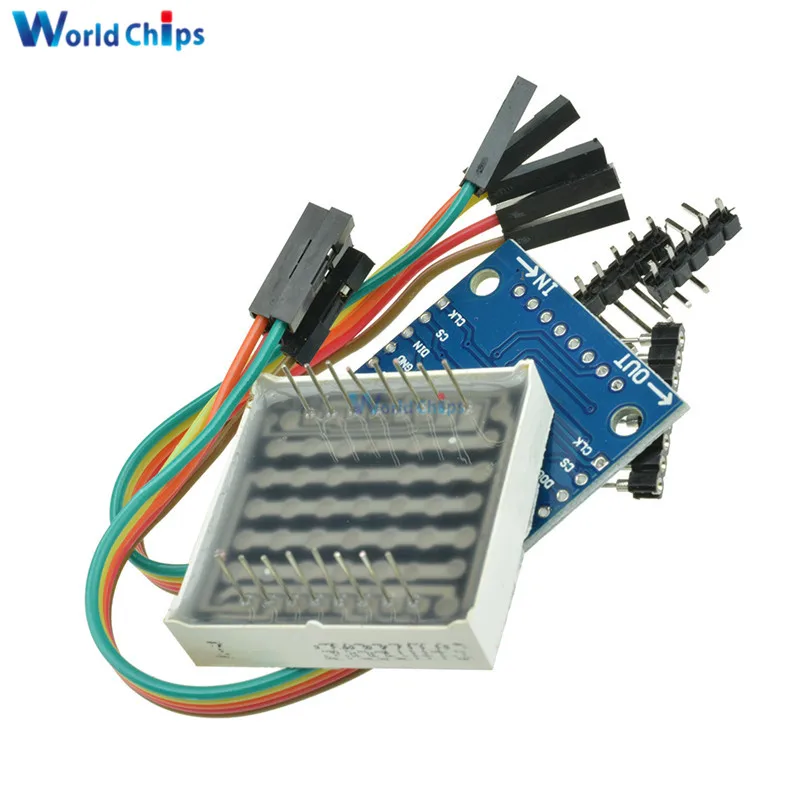 Max7222 MAX7219EWG модуль точечной матрицы MCU Модуль управления дисплеем для Arduino DIY kit|max7219