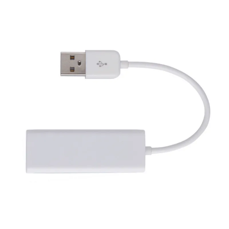 Портативная Сетевая карта 1 шт. RTL8152 чипы USB 2 0 к RJ45 сетевой адаптер Lan 10/100 Мбит/с для