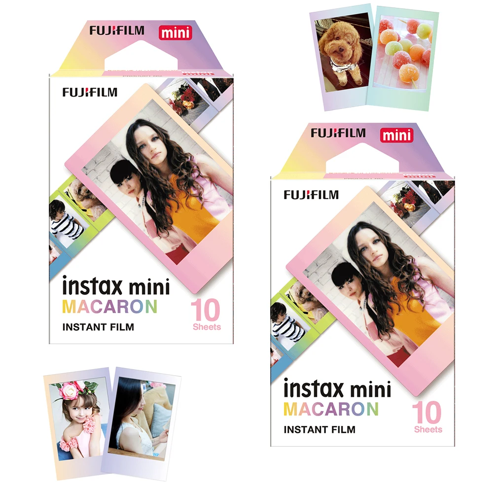 Фотобумага для Fuji Instant Mini 9 25 50s 90 поделиться с фотокамерой пленка Fujifilm Instax 8