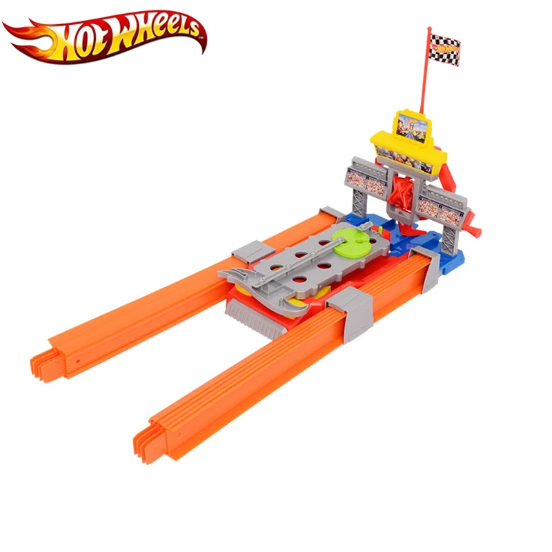 Новый набор автомобильных дорожек Hotwheels прямой трек ускоряющий игрушечный