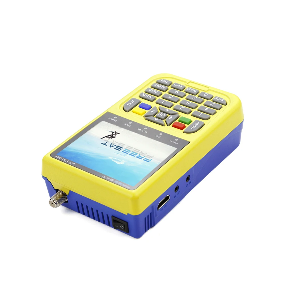 3 5 дюймовый ЖК дисплей freesat v8 finder Satellite Finder DVB S2 VS satFinder Sathero MPEG 4 Freesat satellite V8 satlink
