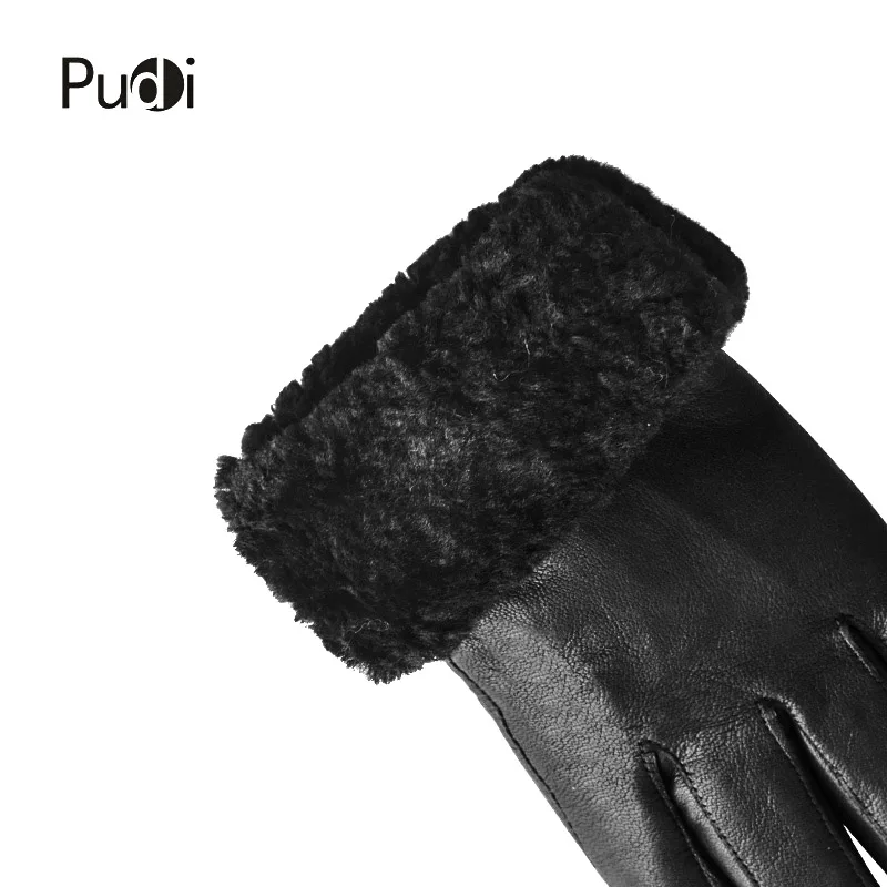 PUDI GL841W женские перчатки из натуральной овечьей кожи зимние модные кожи|Женские