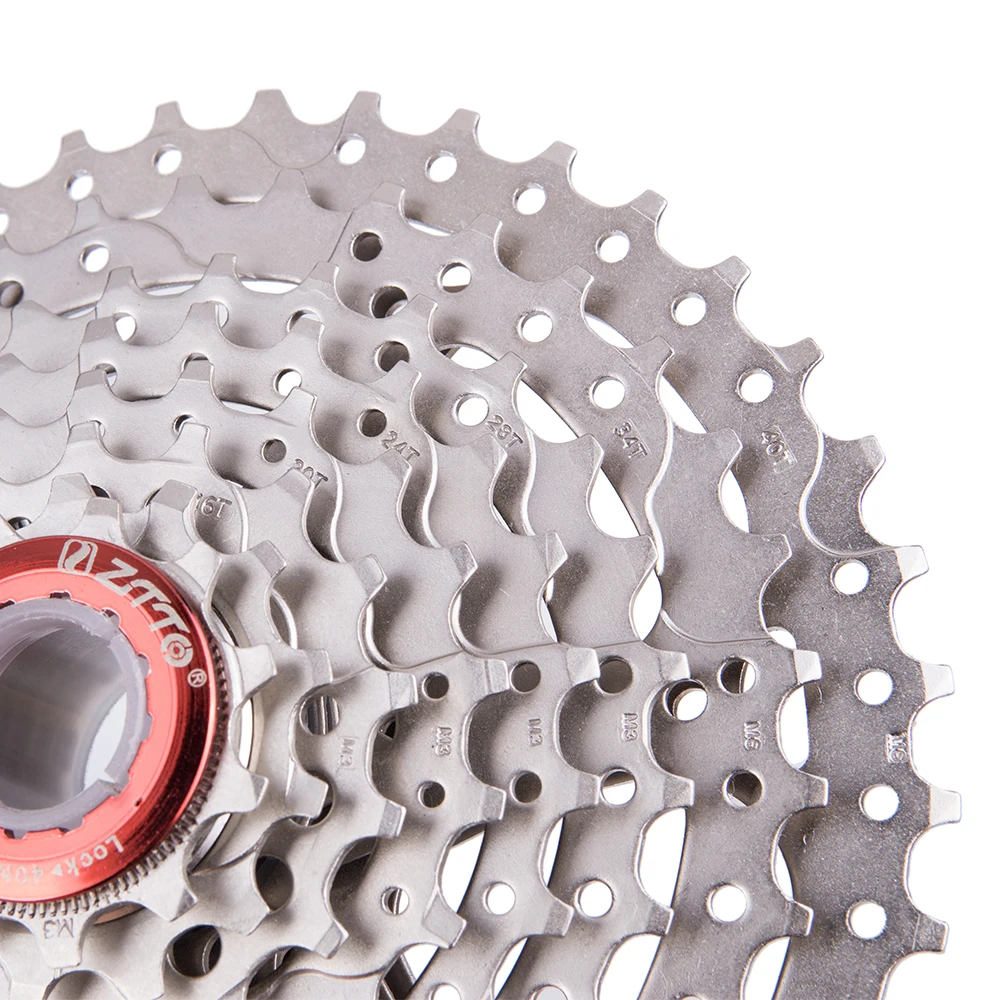 ZTTO 8 s кассета 11 40T Freewheel скоростной стальной маховик для деталей M410 K7 X4 MTB горный
