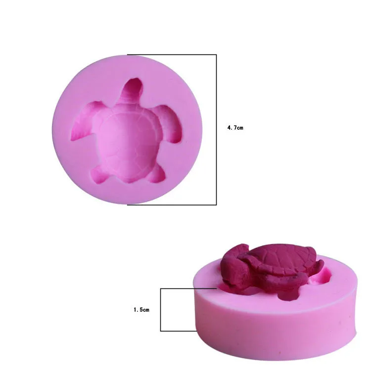 3D Silicone Sea Turtle Shape Cake Mold Fondant Mould For Chocolate Jelly Candy Sugar Decorating | Дом и сад