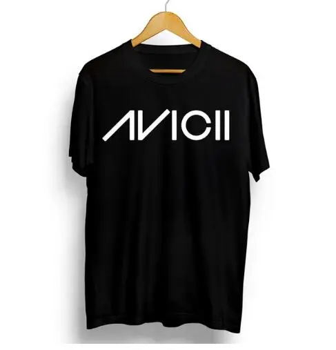 Летний топ Camisetas принт футболка музыка диджей авичи Рубашка с короткими рукавами