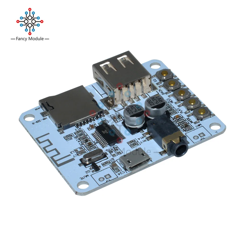 Bluetooth аудио приемник доска с USB слот карты памяти воспроизведения декодирования